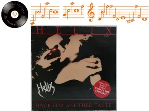 Helix Back For Another Taste Vinyl LP Rare - Near Mint - Picture 1 of 5
