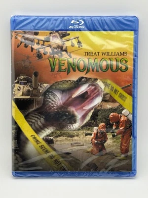 Venomous (2001) Blu-ray Scream Factory Treat Williams Snake Horror NEW Foto 1 de 3