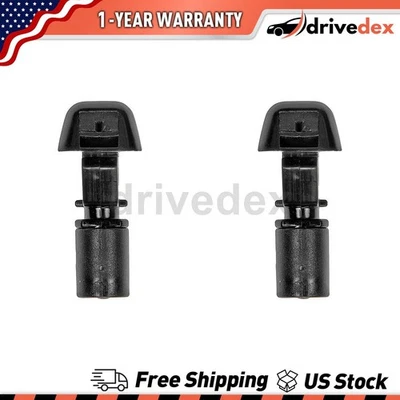 Par de boquillas de lavado de parabrisas Dorman - AYUDA para Dodge Stratus 2001 2002 2003 Foto 1 de 4