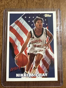Nikki McCray 1996 Topps USA Women's National Team #7 - Picture 1 of 2