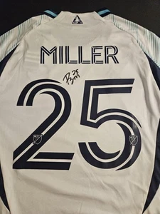 Peyton Miller New England Revolution Auto Autographed Jersey MLS Star USA - Picture 1 of 3