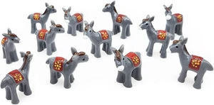 20 Stück Miniatur Esel Figuren Ostern Tortenaufleger, Mini Esel DIY Basteln Plan - Bild 1 von 6