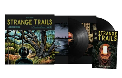 LORD HURON - Strange Trails - 10th Anniversary 2XLP Black Vinyl Comic Sealed NEW - Image 1 of 4