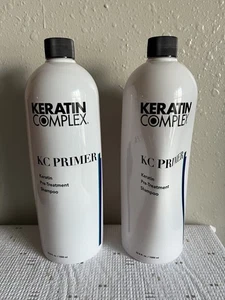 SPECIAL PRICE! 2 of KC PRIMER Keratin Pre-Treatment Shampoo 33.8 fl.oz. NEW - Picture 1 of 8