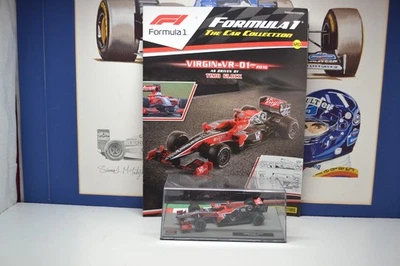 PANINI F1 SERIES  - 2010 VIRGIN VR-01 - TIMO GLOCK - 1/43 scale model car #120 - Image 1 of 4