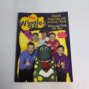 2007 THE WIGGLES Giant Coloring and Activity Book Dance and Sing All Day - Picture 1 of 6