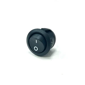 On/Off Miniature Rocker Switch 10A With Emblem- SPST - Picture 1 of 2