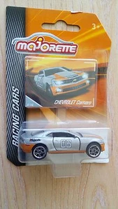 MAJORETTE RACING - CHEVROLET CAMARO        LONG CARD   1/64 APROX. *NEW* - Picture 1 of 4