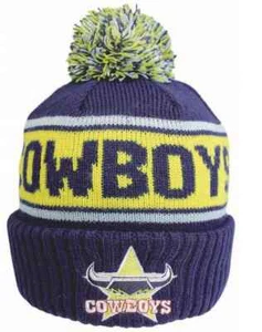 North Queensland Cowboys NRL Striker Beanie - Picture 1 of 3