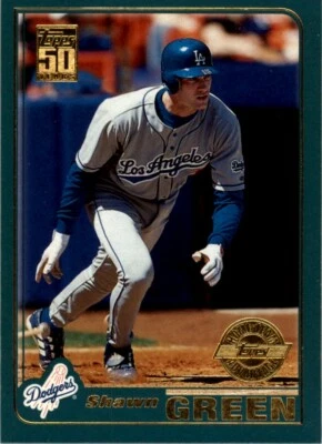 2001 Topps MLB Home Team Advantage Shawn Green #20 - Image 1 of 2