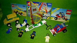 Lot de Lego - Legoland et System - 6550 - 6572 - 6528 - Spécial plage