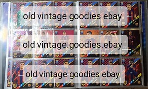 Panini FIFA 365 2024 Adrenalyn XL complete set Barcelona Spain 18 cards