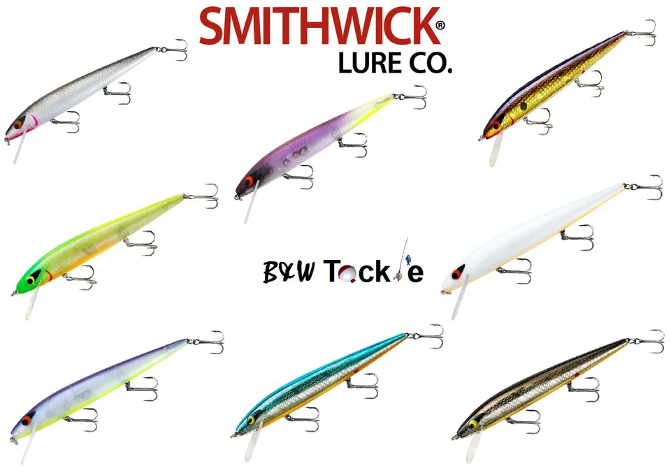 Señuelos Smithwick flotantes Rattlin' Rogue 5-1/2" señuelo de pesca 10'-12' de profundidad Foto 1 de 1