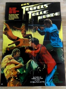 Kino Plakat* DES TEUFELS TOLLE HUNDE Jerry Jameson - Picture 1 of 1