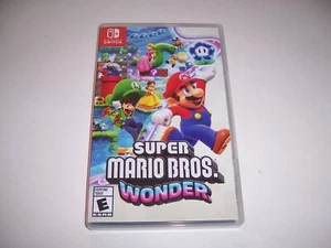 AUTHENTIC Replacement Case ONLY Box Nintendo Switch - Super Mario Bros. Wonder - Picture 1 of 3