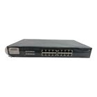 SMC Networks 16-Port Gigabit Ethernet EZ Switch w/Power cable SMCGS16