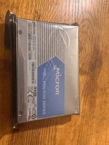 Micron 9100 Pro 1.2 TB NVMe PCIe 3.0 U.2 2.5" MLC Server SSD Solid State Drive - Picture 1 of 1
