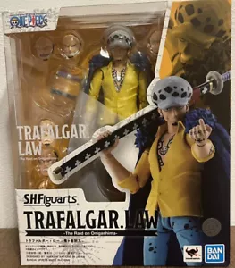Japan Authentic S.H.Figuarts Trafalgar Law Figure Raid on Onigashima - Picture 1 of 13