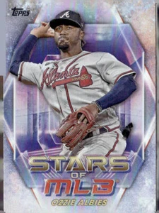 2023 Topps #SMLBC-29 Ozzie Albies Stars of MLB Chrome - Picture 1 of 2