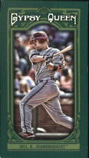 2013 Topps Gypsy Queen Mini Green Diamondbacks Baseball Card #326 Aaron Hill/99