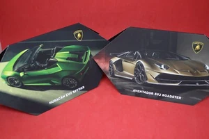 Lamborghini Press Kit Geneva 2019 Aventador Svj Roadster & Huracan Evo Spyder - Picture 1 of 5