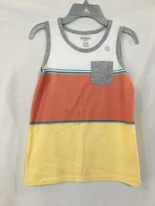 New Oshkosh Boys stripes Shirt Tank Top Many Sizes - Picture 1 of 3