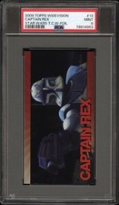 2009 Topps Star Wars Clone Wars Widevision Foil #13 Captain Rex PSA 9 Foil