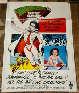SARAH BRIGHTMAN STARSHIP TROOPERS ADVENTURES OF A LOVE CRUSADER UK PROMO POSTER - Picture 1 of 2