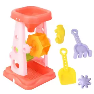 5pcs/set Sand Digging Tools Detailed Hand-eye Coordination Sand Toys Red - Picture 1 of 7