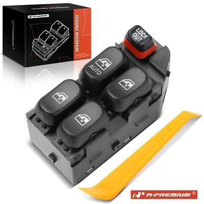 A-Premium 前驱动电源窗开关适用于雪佛兰 Lumina 1996 - 2001 — 第 1/4 张图片