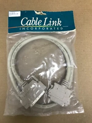 NEW SCSI-3 to SCSI-2 Cable - 3 feet  68-Pin Male to 50-Pin Male - Image 1 of 4