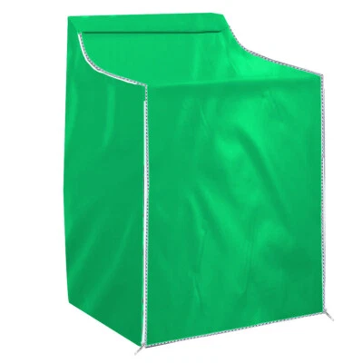 Washing Machine Cover Waterproof Coated Dustproof Washer Dryer Protection Cover - Image 1 of 4