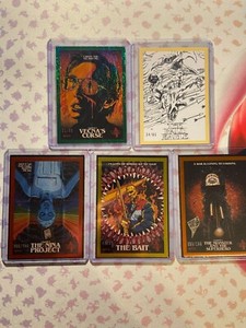 2022 Netflix Zerocool Stranger Things Lot of 5 Numbered Cards