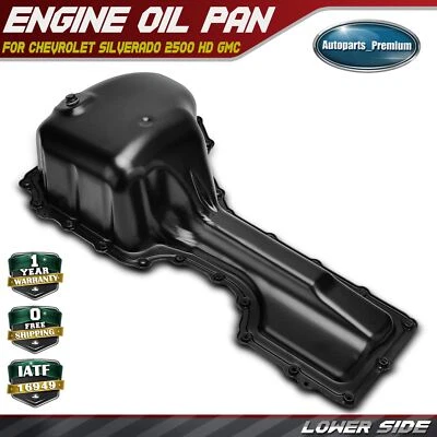 Engine Oil Pan for Chevy Silverado 2500 HD GMC Sierra 2500 HD 2017-2019 V8 6.6L - Image 1 of 4