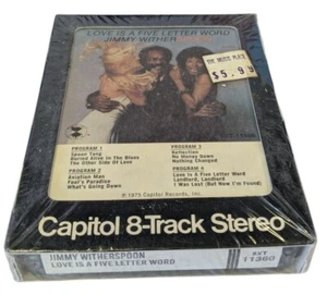Verpackt JIMMY Witherspoon Blues 1975 8-track 8 Titel Band Patrone - Bild 1 von 3