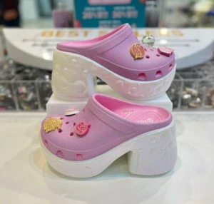 NUEVO ZUECO SIRENA CROCS CLASSIC Wicked Glinda 210525-90H rosa/envío múltiple Fedex - Imagen 1 de 7