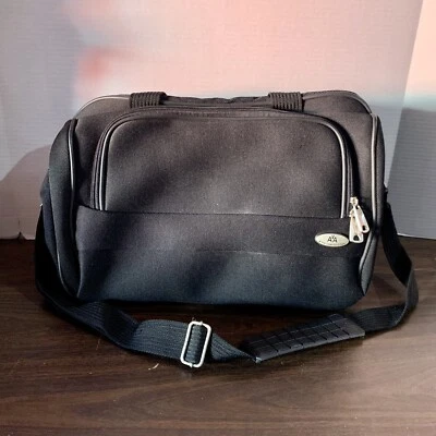 American Airlines Ballistic Black Nylon Duffle Travel Bag - Rare Vintage Bag - Image 1 of 4