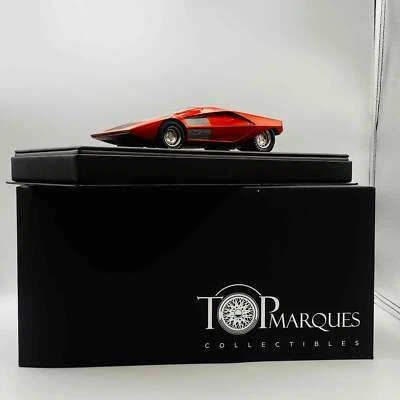 KYOSHO 1/18 LANCIA Stratos Zero concept orange TOP067A - Image 1 of 4