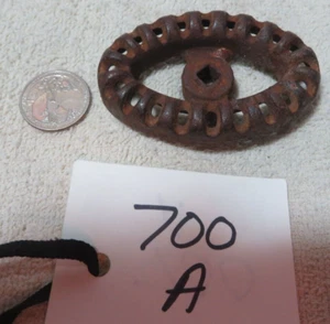  Vintage Industrial Machine Age STEEL Water Valve Handle Steampunk Altered Art  - Picture 1 of 2