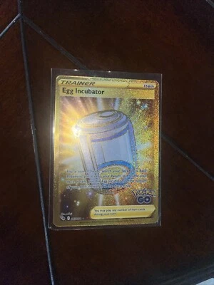 Pokémon TCG Egg Incubator Pokémon GO 087/078 Holo Secret Rare - Image 1 of 4