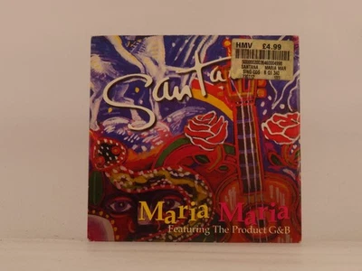 SANTANA MARIA MARIA (FT THE PRODUCT G&B) (K96) 2 Track CD Single including Card  - Image 1 of 4