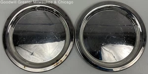 Pair Of SIlver-Plated Dinner Plates - Picture 1 of 3