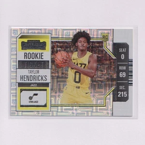 2023-24 Panini Contenders Variation #43 Taylor Hendricks RC Rookie - Picture 1 of 5