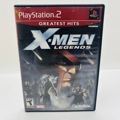 X-Men Legends (Sony PlayStation 2, 2004) Complete W/ Manual - Image 1 of 3