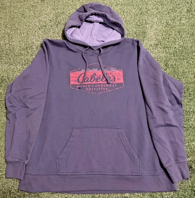 Cabela's Blue and Pink Hoodie (Women's XL) - Image 1 of 4