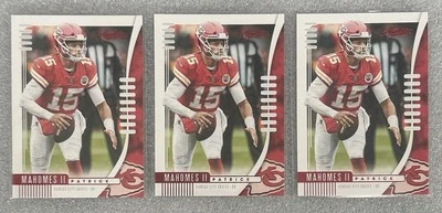 2019 Panini Absolute Red Foil Patrick Mahomes II Kansas City Chiefs #38 - Image 1 of 2