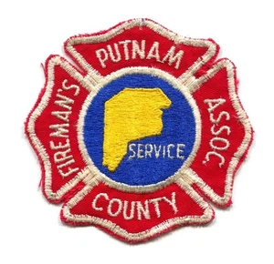 PATCH WEST VIRGINIA PUTNAM COUNTY FIREMANS ASSOCIATION FIRE DEPT. RESCUE EMS OLD - Picture 1 of 1