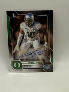 2025 Bowman Chrome U MATAYO UIAGALELEI (#BCA-MU) 1st Bowman AUTO - Bild 1 von 2