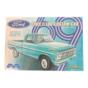 Moebius Modelo King 1969 Ford F100 cabina personalizada platón corto 1:25 1227 kit modelo 2015 - Imagen 1 de 5