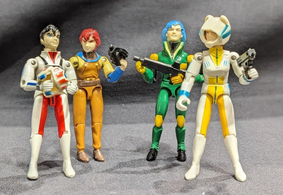 ¡Elige tus figuras de acción vintage Robotech/Macross de 3,75" con accesorios! Foto 1 de 1